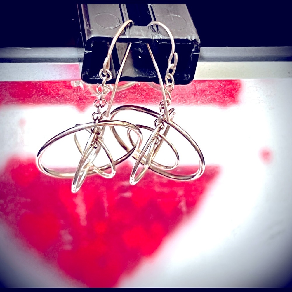 Sterling silver (925) Earrings - Picture 1 of 7